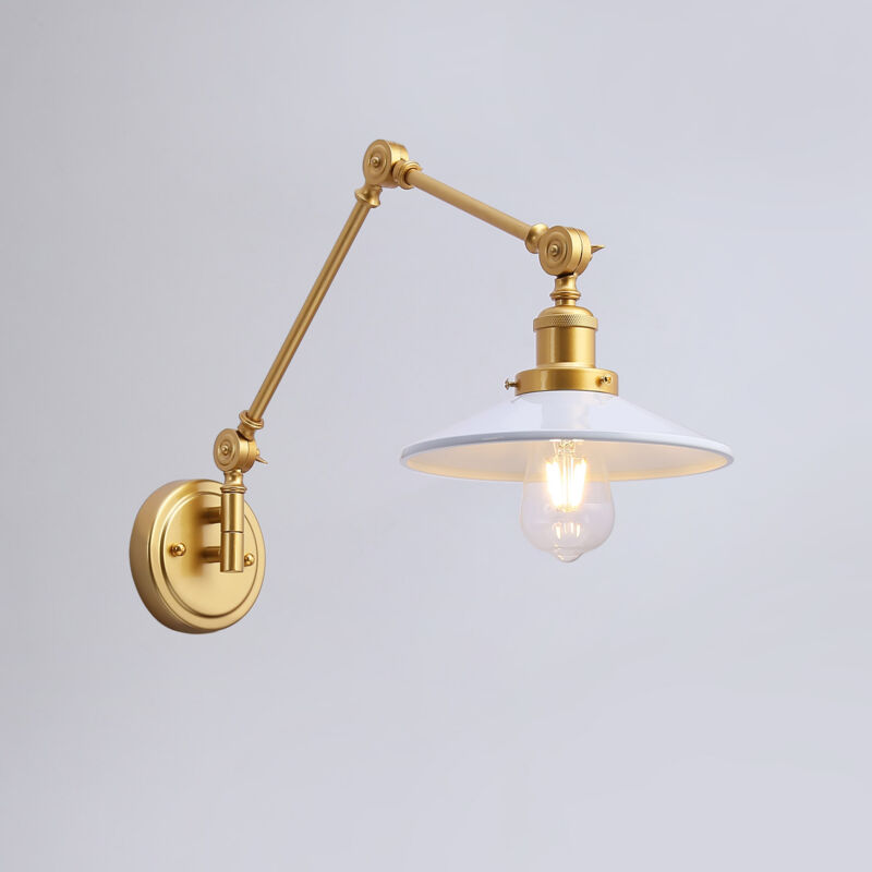 foto del prodotto lampada da parete orientabile vintage wallen 