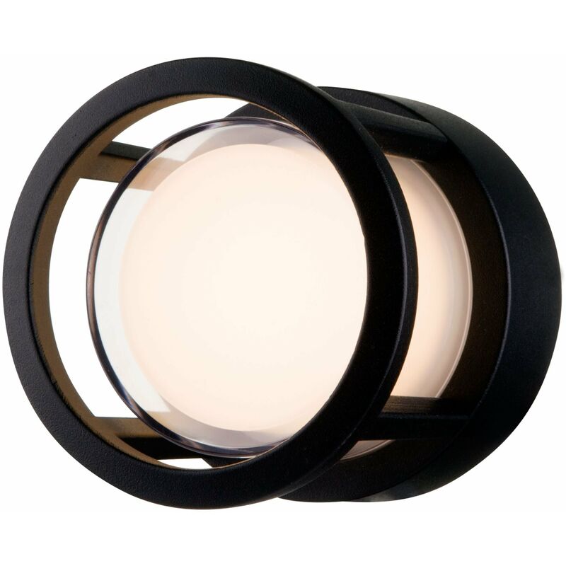 foto del prodotto lampada da parete outdoor in alluminio wolseley road nero