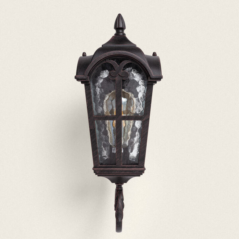 foto del prodotto lampada da parete per esteri alluminio marnot ossido