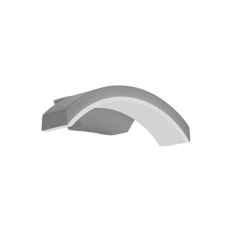 foto del prodotto lampada da parete per esterni 12w 3000k koala grigio ip65 11,1x27,4x8,2 cm 600lm
