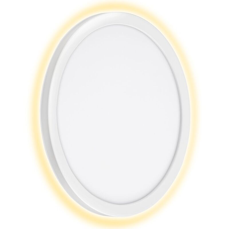 foto del prodotto lampada da parete per esterni a led ip44 4000k 15w 28cm bianca telefunken