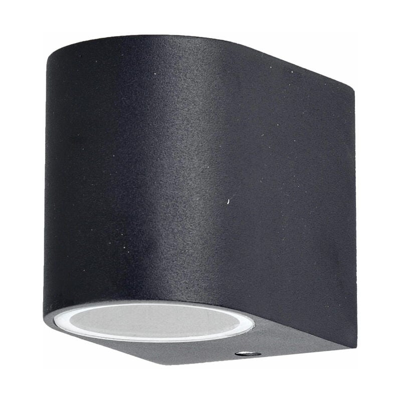 foto del prodotto lampada da parete per esterni da giardino con faretto per facciate in alluminio harms 103165