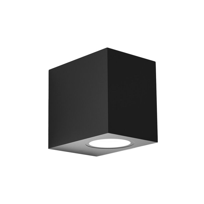 foto del prodotto lampada da parete per esterni elk 1xgu10 nero ip44 8x7x9 cm