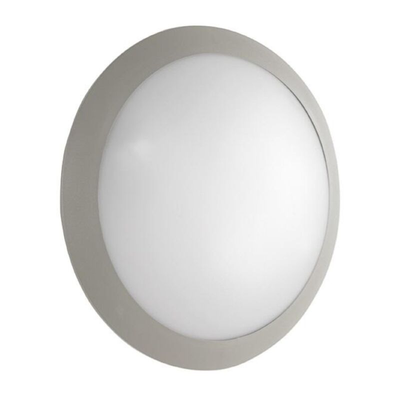 foto del prodotto lampada da parete per esterni grado ip65 luce e27 base silver d30 cm