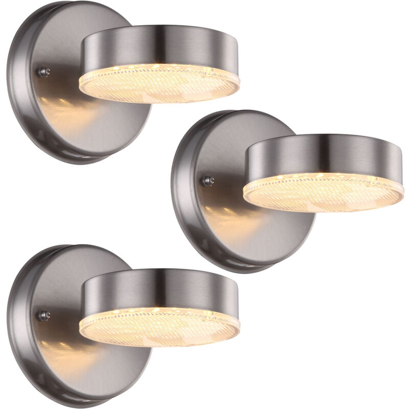 foto del prodotto lampada da parete per esterni lampada per facciata in acciaio inox lampada per porta d'ingresso a led lampada da giardino argento, 7w 450lm bianco