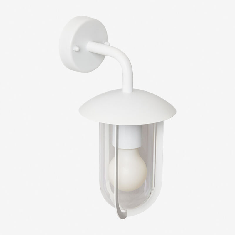 foto del prodotto lampada da parete per esterno borena in acciaio inox sklum