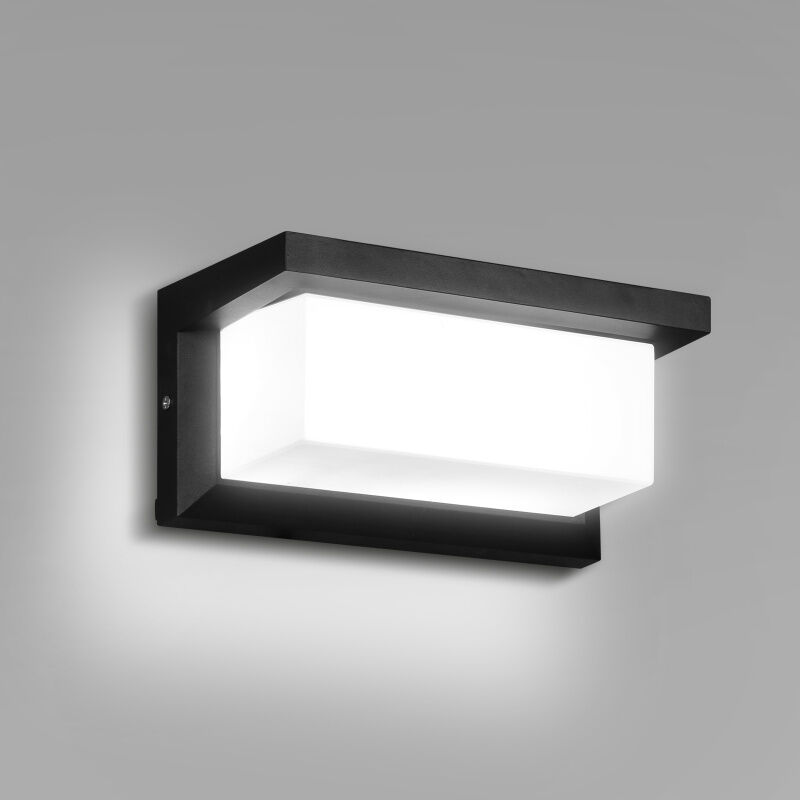foto del prodotto lampada da parete per interni esterni con sensore di movimento, luce da parete moderna 18w led, luce da parete bianco freddo randaco