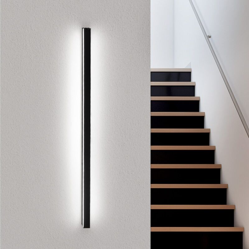 foto del prodotto lampada da parete per interni, moderna lampada da parete led minimalista, max.32w 100 2.5 4cm, per soggiorno, camera da letto gbly