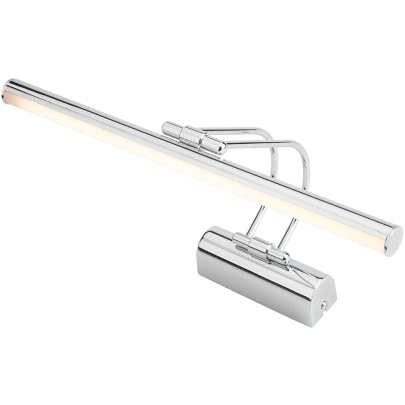 foto del prodotto lampada da parete per sala da pranzo hartlepool in metallo 32 led cromo