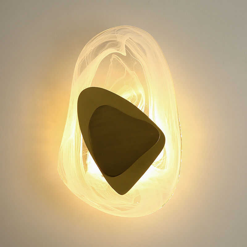 foto del prodotto lampada da parete per soggiorno lampada da comodino camera da letto nordica creativa luce di lusso studio balcone lampada da parete postmoderna