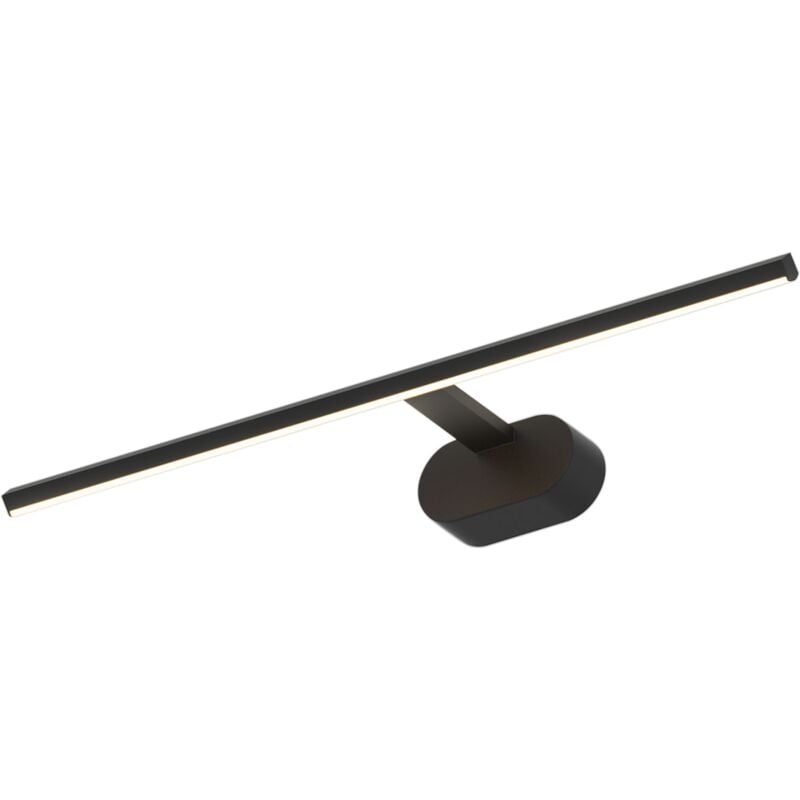 foto del prodotto lampada da parete prado nera 11w led 3000k