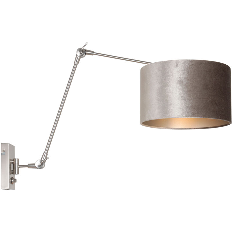 foto del prodotto lampada da parete prestige chic acciaio steinhauer