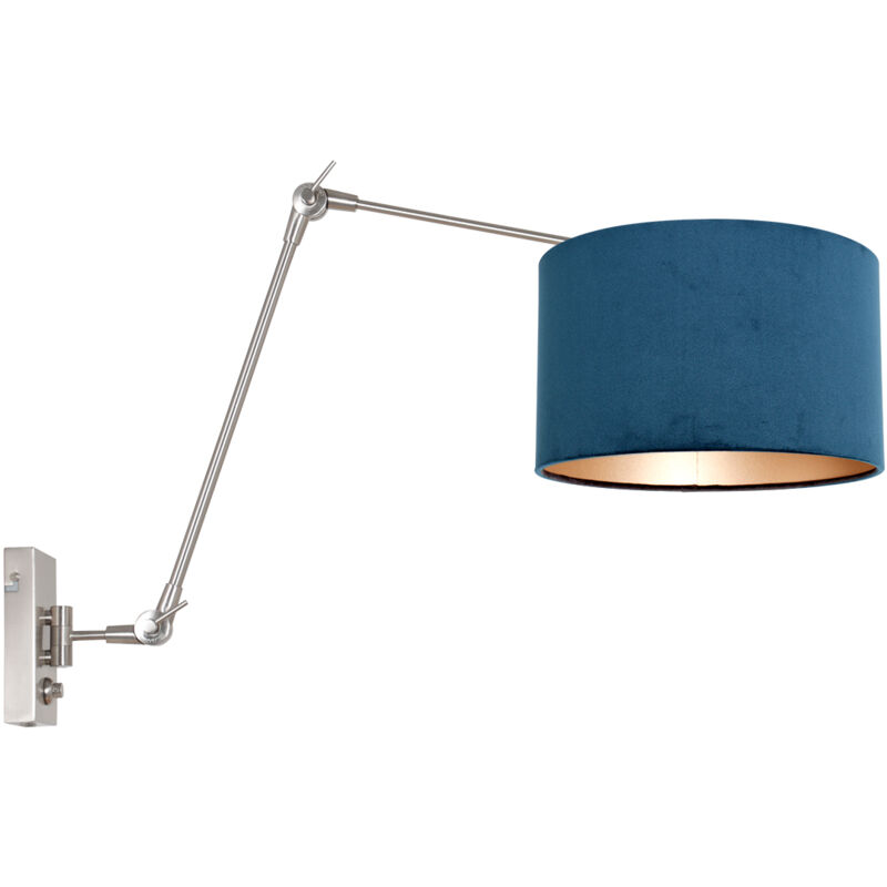 foto del prodotto lampada da parete prestige chic acciaio steinhauer
