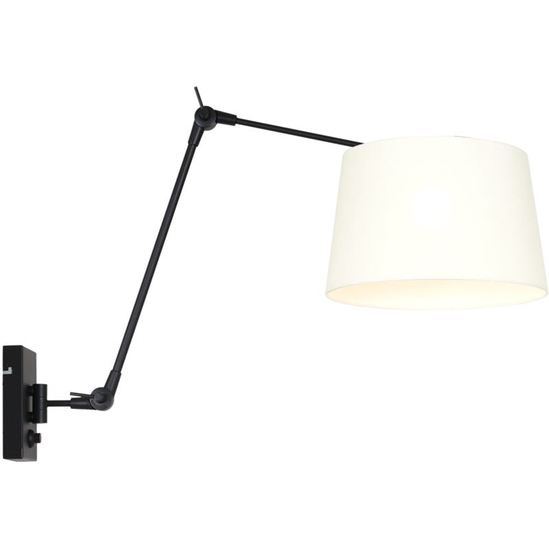 foto del prodotto lampada da parete - prestige chic - nero - lino - steinhauer