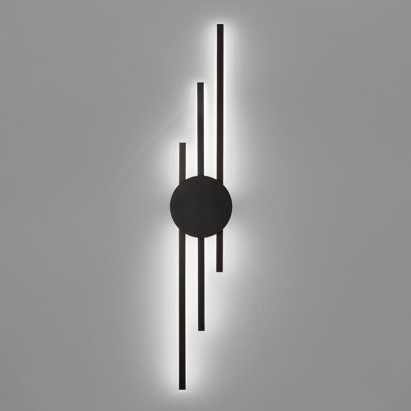 foto del prodotto lampada da parete retr applique da parete creative lampada a muro metallo luce bianco fredda 3 luci