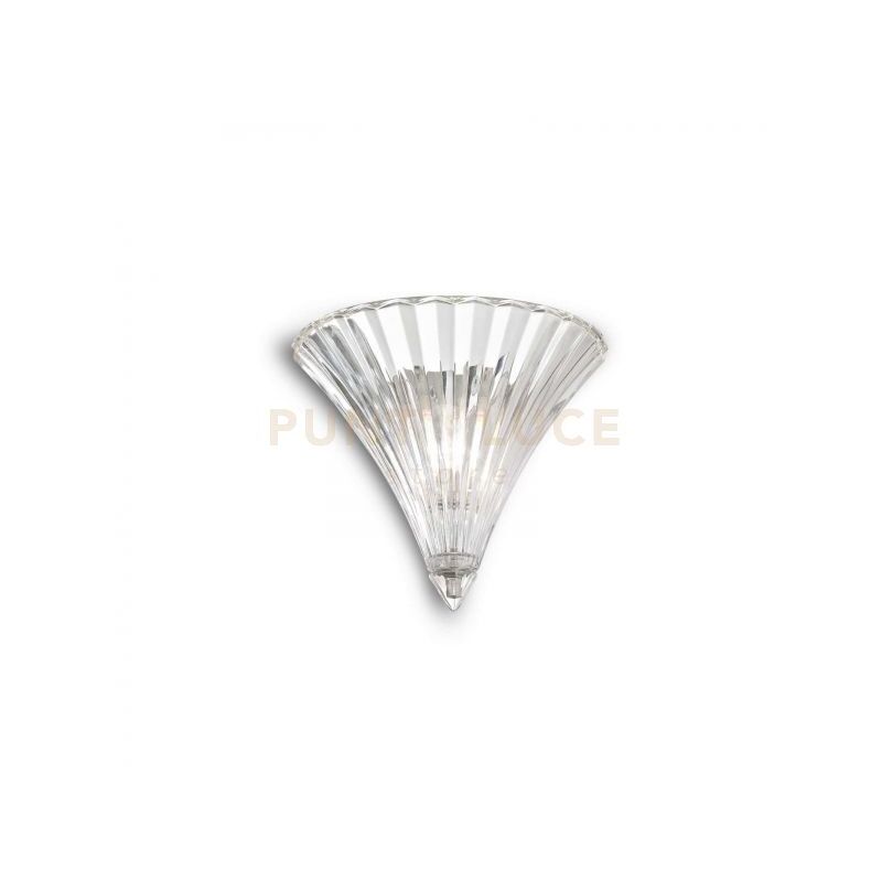 foto del prodotto lampada da parete santa ap1 small trasparente