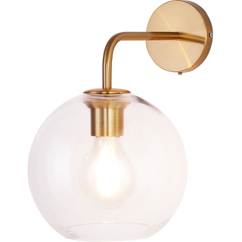 foto del prodotto lampada da parete sfera di vetro melissa trasparente