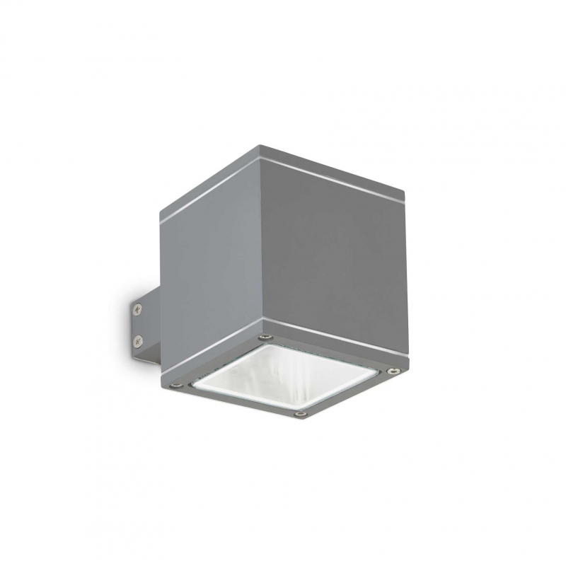 foto del prodotto lampada da parete snif ap1 square antracite ideal-lux