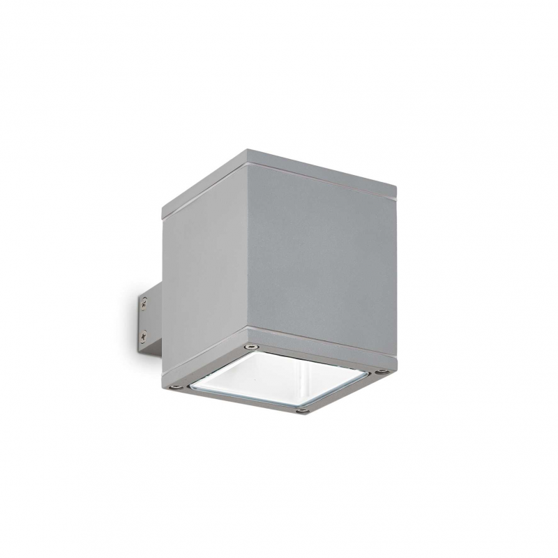 foto del prodotto lampada da parete snif ap1 square grigio ideal-lux