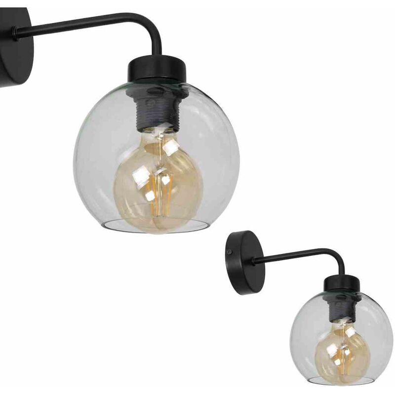 foto del prodotto lampada da parete sofia clear 1xe27