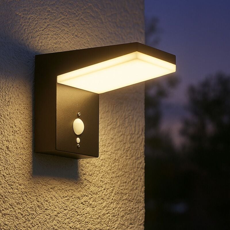 immagine 0 del prodotto lampada da parete solare jackson equi. 60w con rilevatore di presenza a 3 modalit 