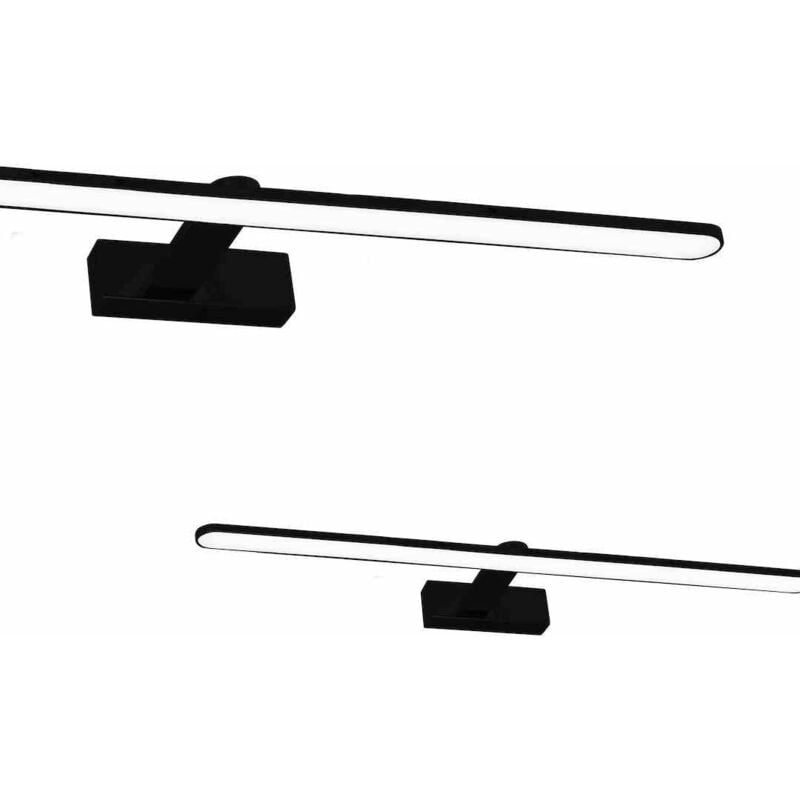 foto del prodotto lampada da parete splash black 80cm 16w led