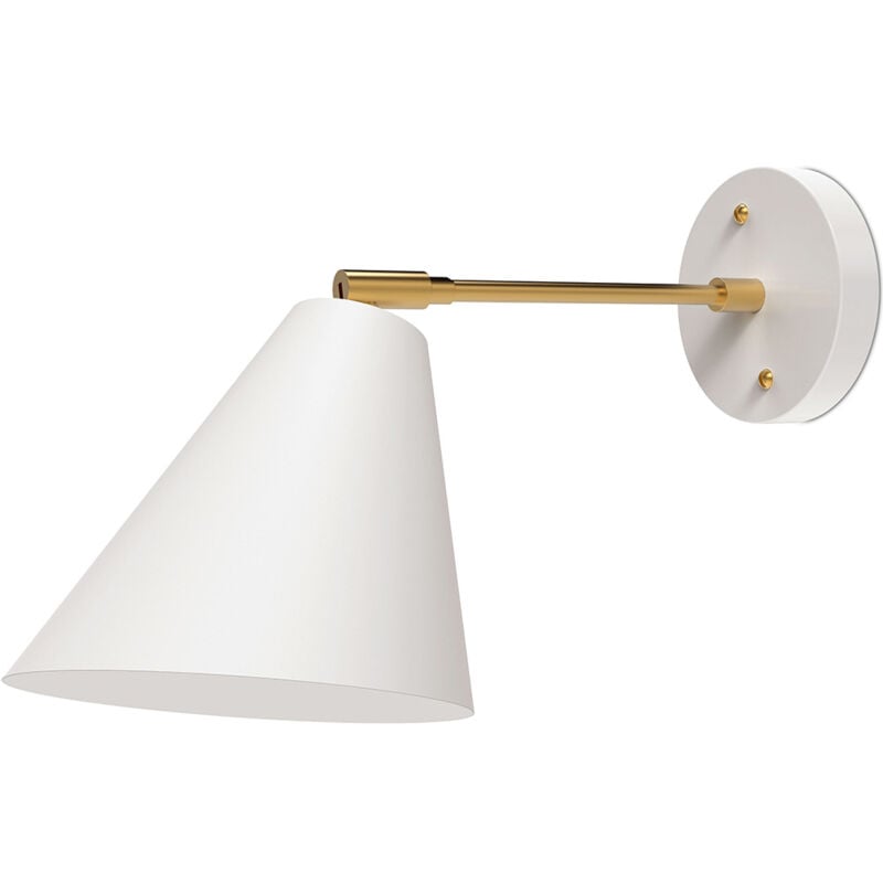 foto del prodotto lampada da parete stile scandinavo livel bianco