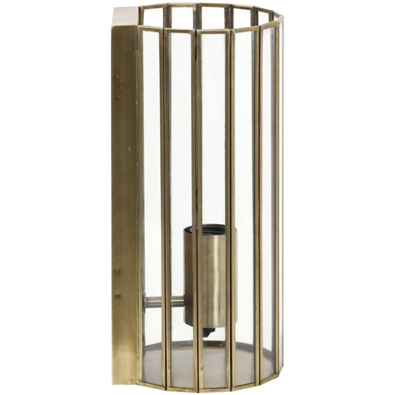 foto del prodotto lampada da parete str by bronzo vetro light living