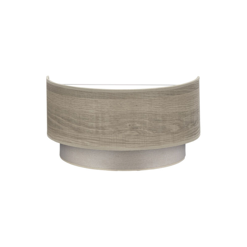 foto del prodotto lampada da parete tania 1xe27 legno grigio 15x30x16 cm - fabrilamp