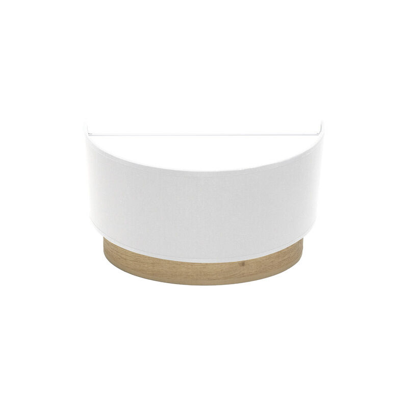 foto del prodotto lampada da parete tatiana 1xe27 legno a luce bianca 17x30x15 cm
