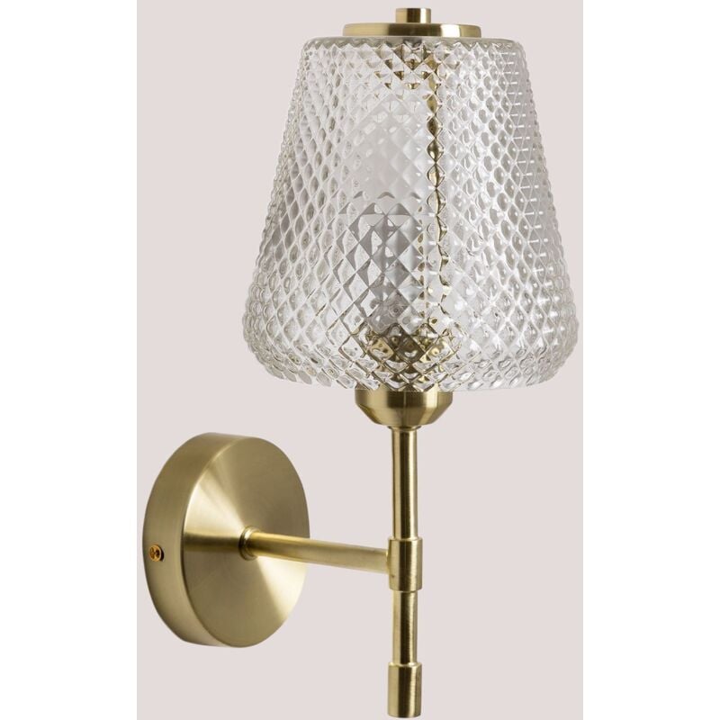 foto del prodotto lampada da parete taylor in ferro e vetro sklum