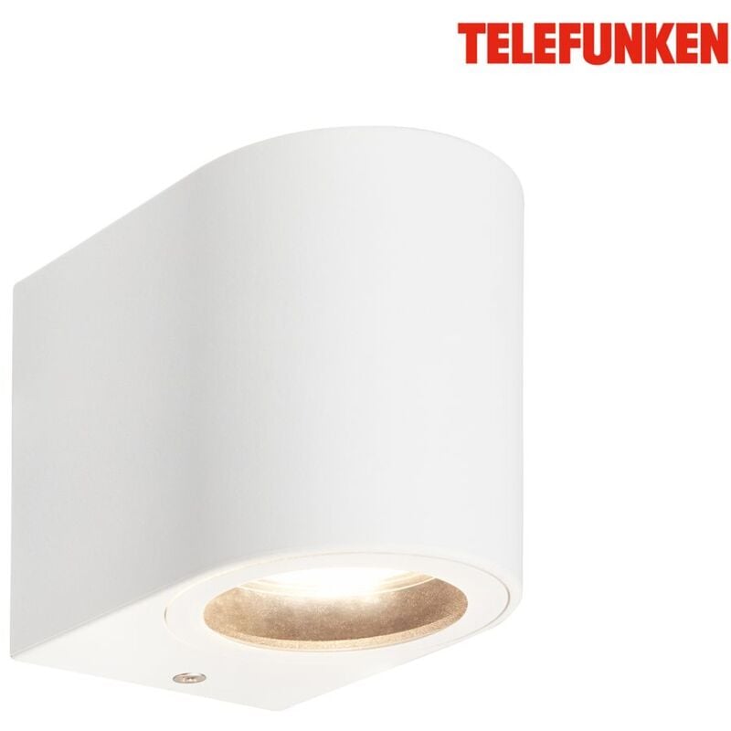 foto del prodotto lampada da parete telefunken led, protezione dagli spruzzi d acqua, accensione spegnimento tramite interruttore a parete