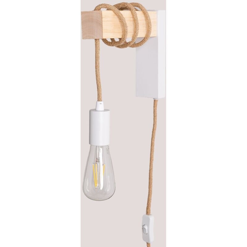 foto del prodotto lampada da parete tina natural sklum