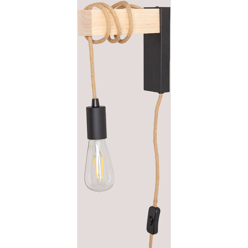 foto del prodotto lampada da parete tina natural sklum