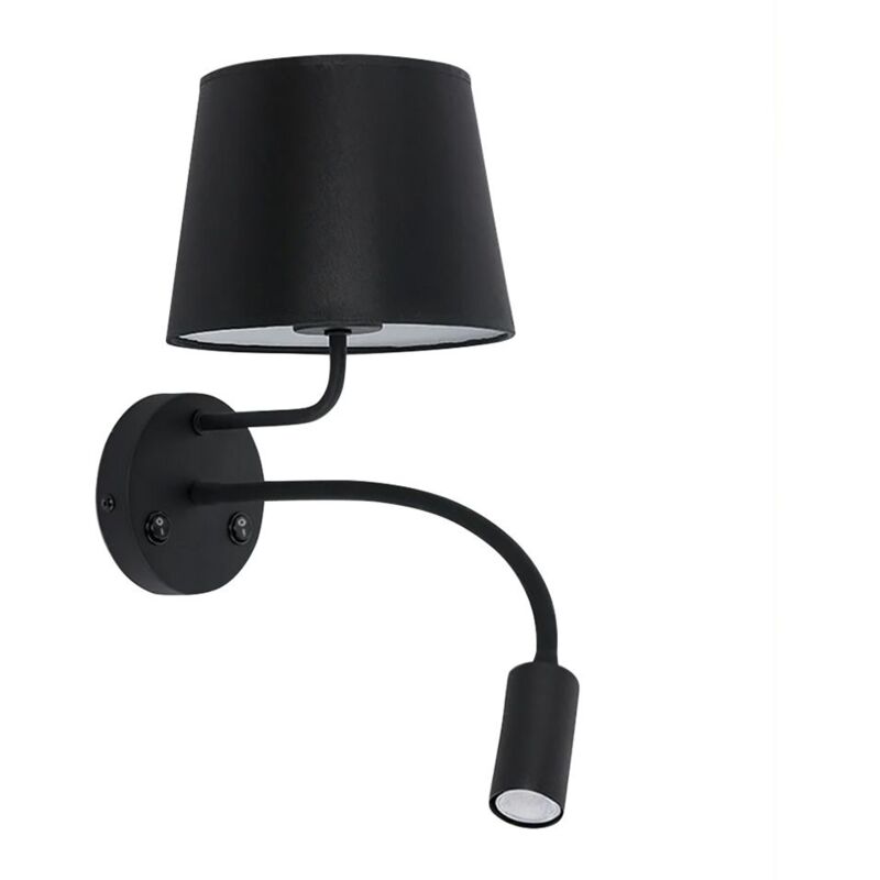 foto del prodotto lampada da parete toolight app1610-2w black