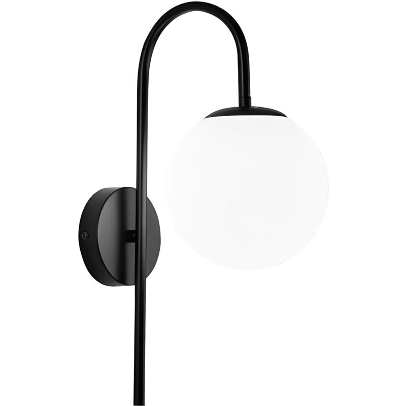 foto del prodotto lampada da parete toolight g090 1w black white