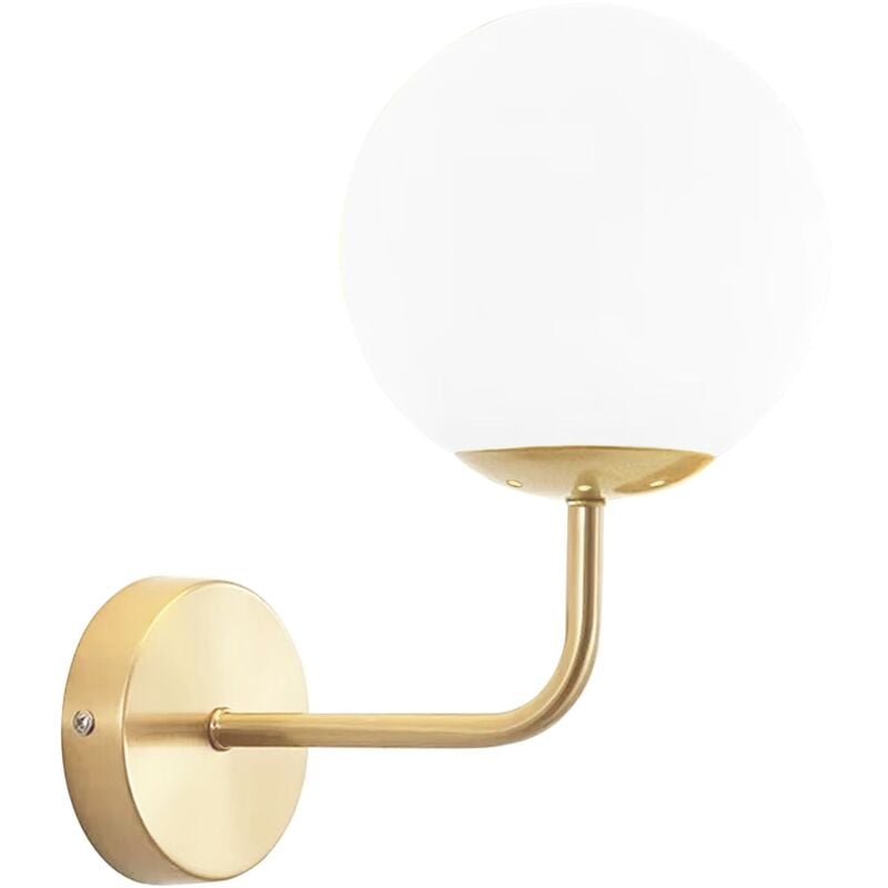 foto del prodotto lampada da parete toolight g096 1w gold white
