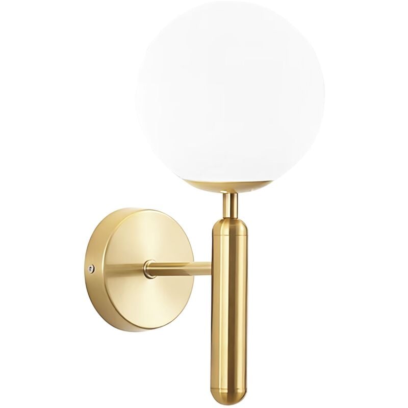 foto del prodotto lampada da parete toolight g098-1w gold white