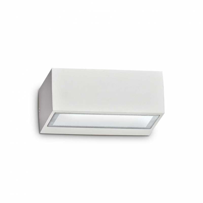 foto del prodotto lampada da parete twin ap1 bianco ideal-lux