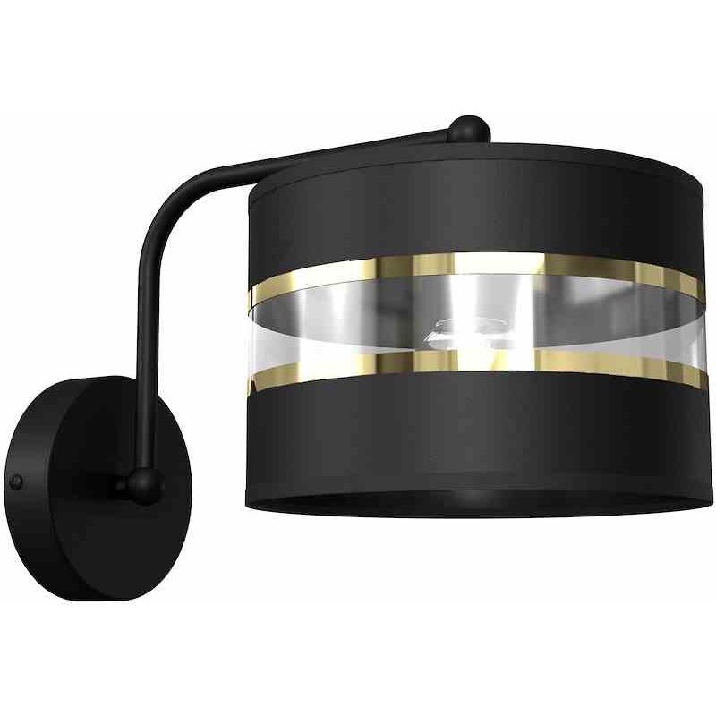 foto del prodotto lampada da parete ultimo nero 1xe27