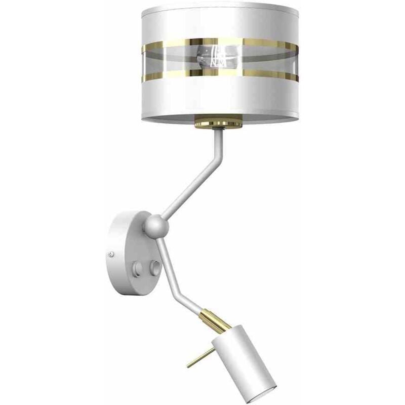 foto del prodotto lampada da parete ultimo white 1xe27 1x mini gu10