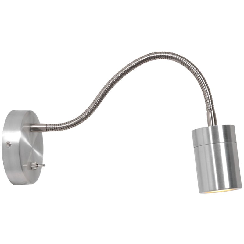 foto del prodotto lampada da parete upround acciaio metallo acciaio mexlite