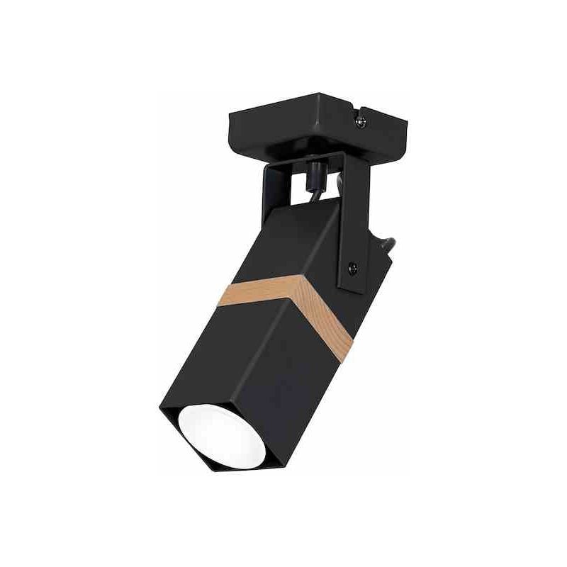 foto del prodotto lampada da parete vidar black 1xgu10