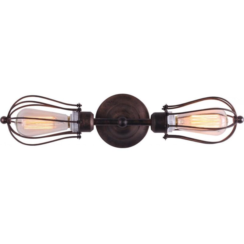 foto del prodotto lampada da parete vintage wam nero