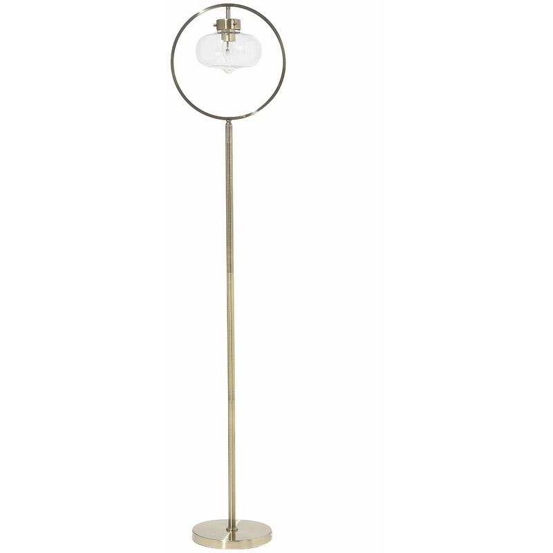 foto del prodotto lampada da pavimento in ottone antico severn