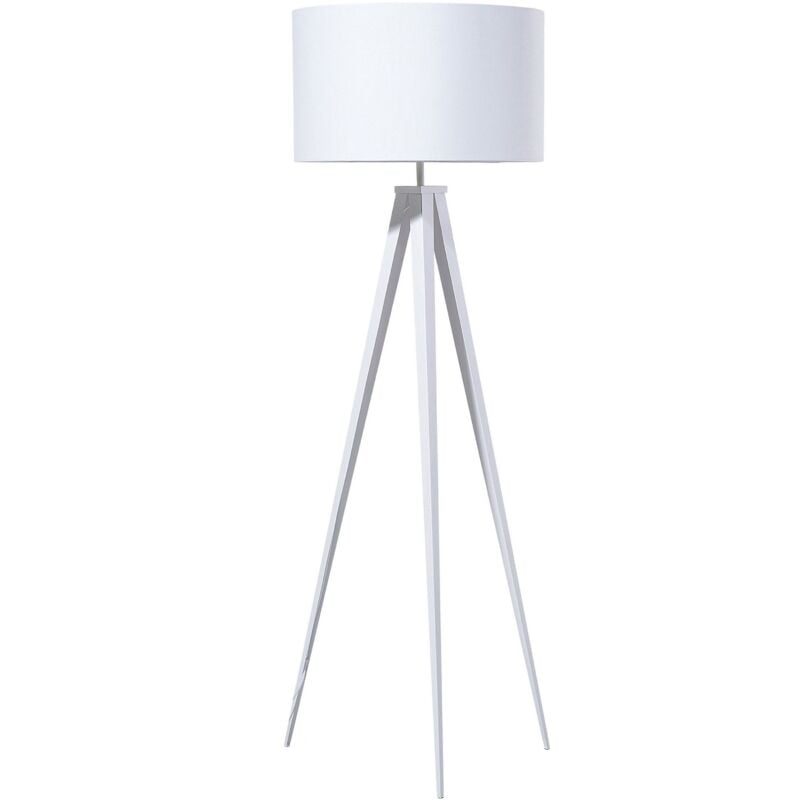 foto del prodotto lampada da pavimento moderna bianca stiletto