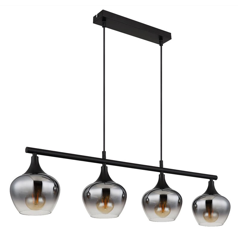 foto del prodotto lampada da sala da pranzo lampada a sospensione lampada a sospensione lampada da soffitto lampada da soggiorno lampada da cucina, vetro metallo