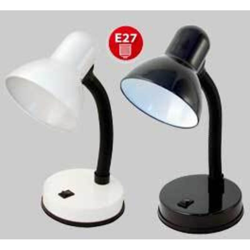 foto del prodotto lampada da scrittoio e27 charleston nera