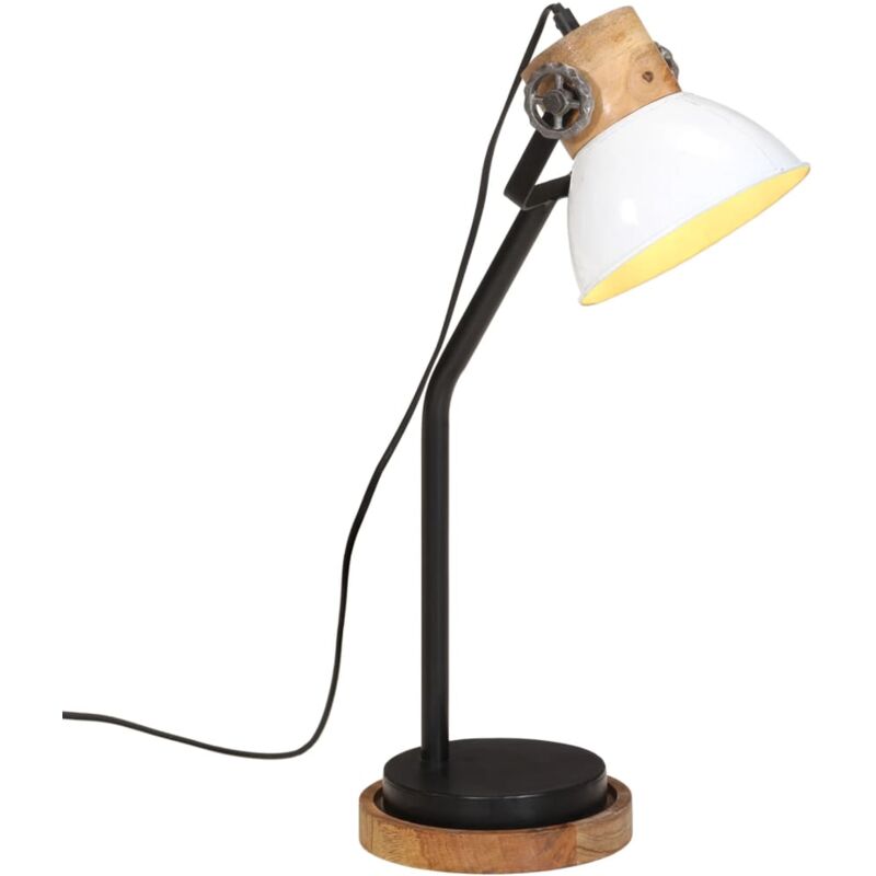 foto del prodotto lampada da scrivania 25 w bianca 18x18x60 cm e27 vidaxl
