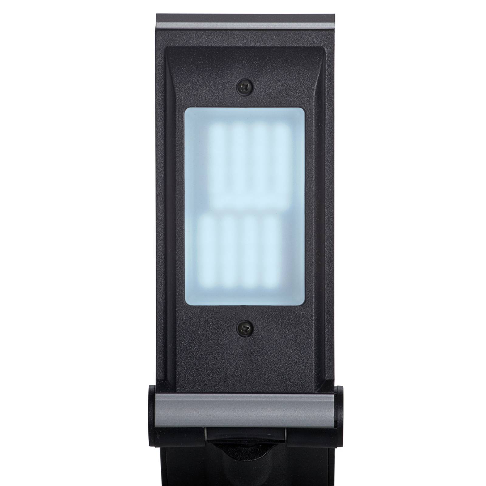 foto del prodotto lampada da scrivania a led mauloptimus, argento, base a morsetto, dimmerabile